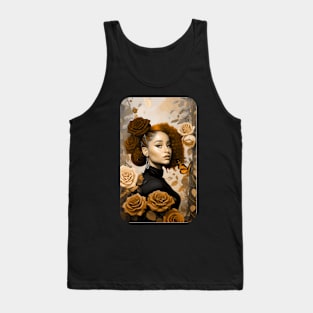 Vintage Portrait Art Tank Top